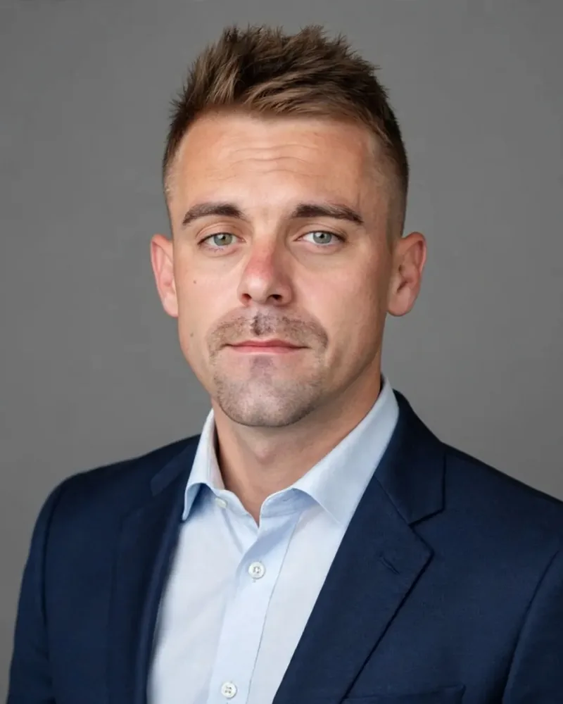 Portrait of Justin, founder of Fillbook